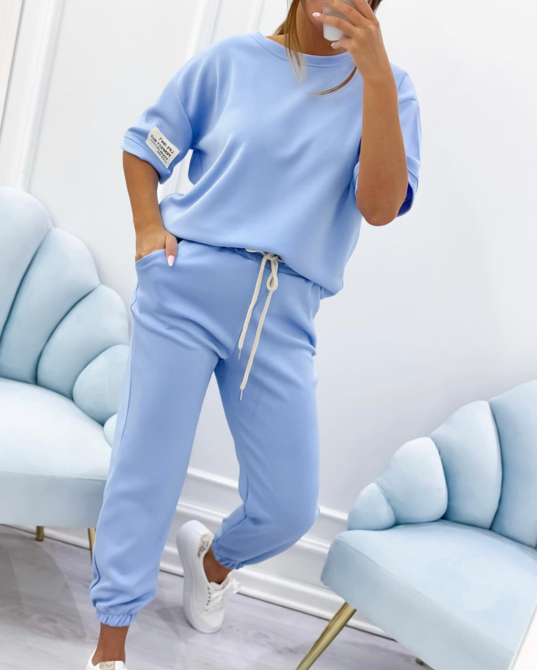 Short Sleeve Set | Comfortable Fit | Perfect for Everyday Wear | Casual Cotton Blend
