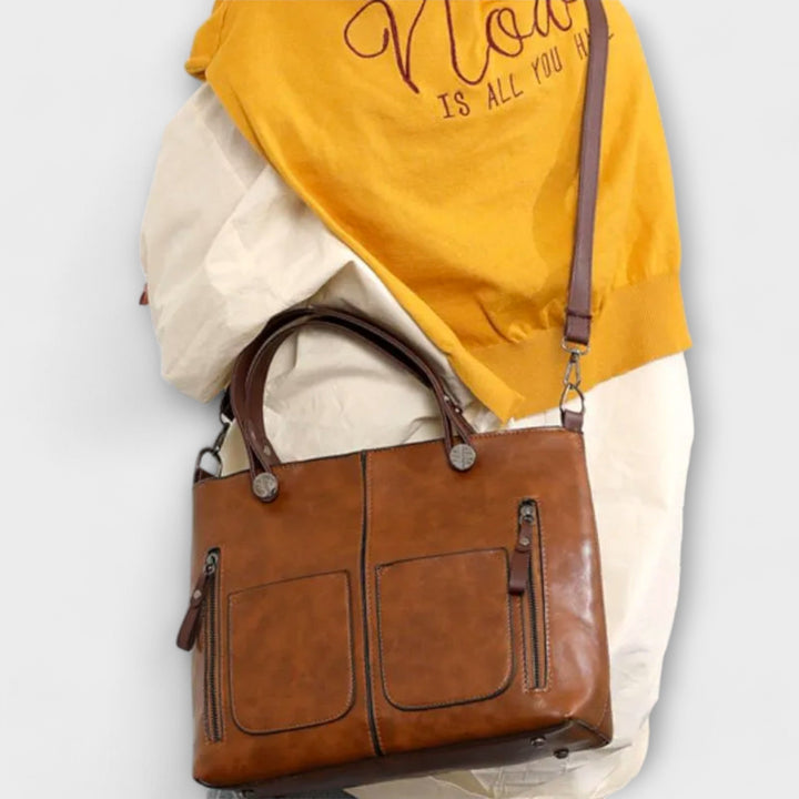 Leather Bag | Elegant Design | Versatile for Any Occasion | Premium Quality Material