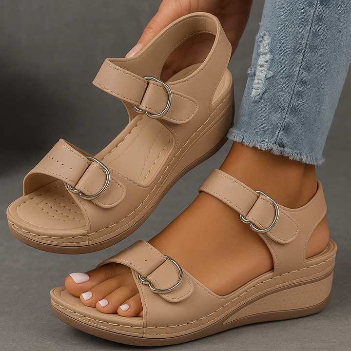 Orthopedic Sandals | Comfortable Wedge Heel | Supportive Design for All-Day Wear | Casual Footwear