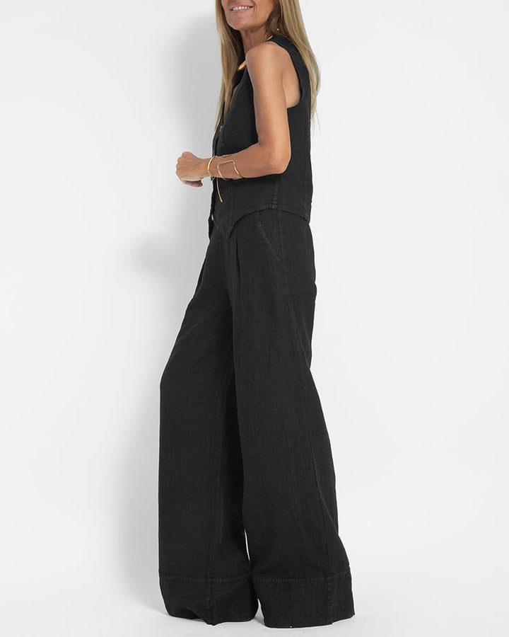 Women's Casual Two-Piece Set | Lightweight and Breathable | Perfect for Summer Outings and Relaxation
