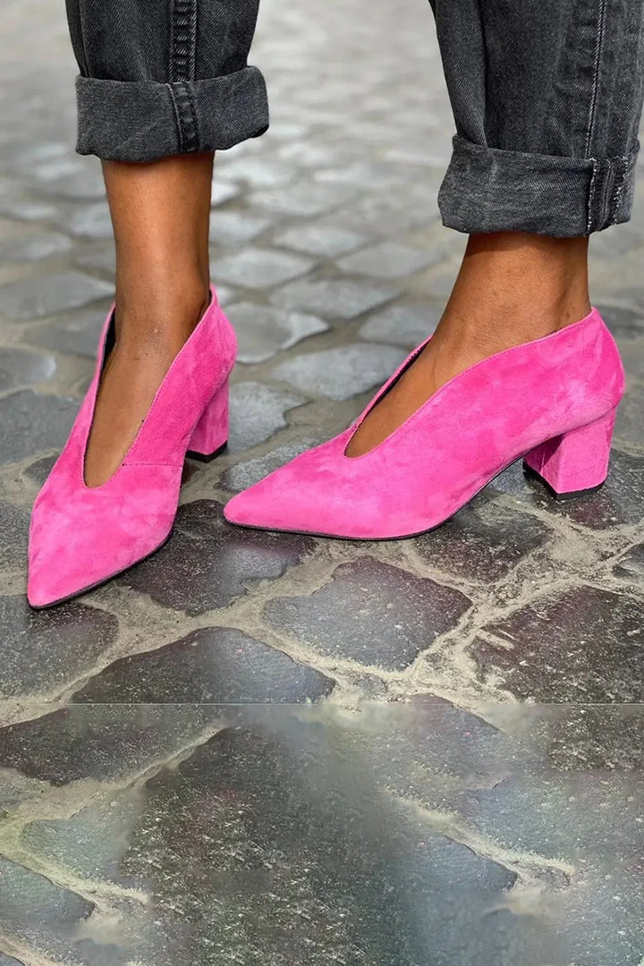 Block Heel Pumps | Elegant Design | Comfortable Fit for All-Day Wear | Classic Style