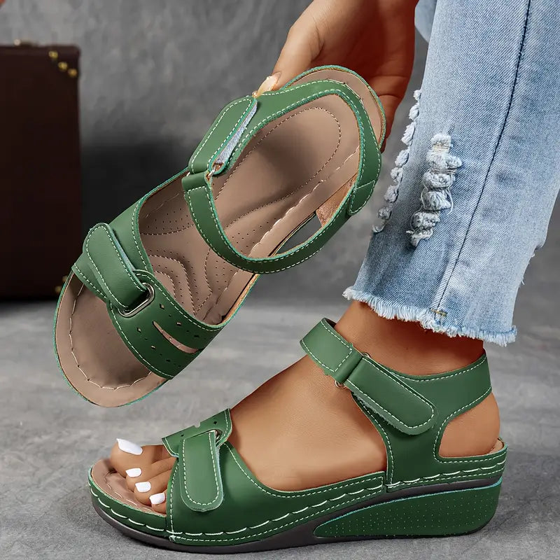 Orthopedic Sandals | Comfortable Wedge Heel | Supportive Design for All-Day Wear | Casual Footwear
