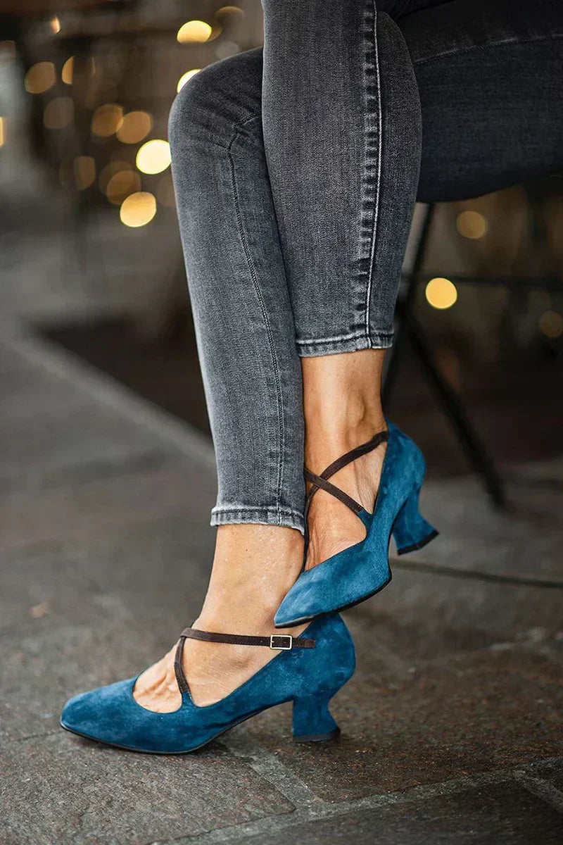 Amber | Mid-Heel Sandals