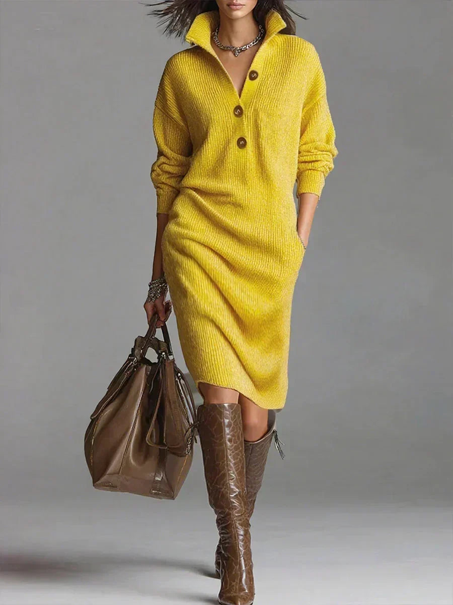 Sweater Dress | Chic Design | Perfect for Any Occasion | Soft Knit Fabric