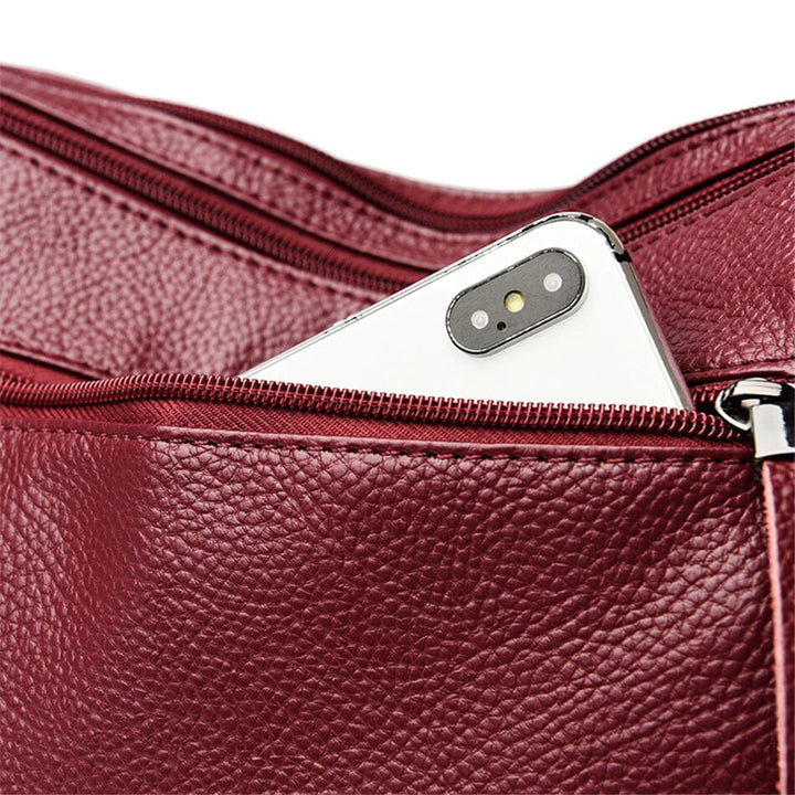 Leather Bag | Elegant Design | Versatile for Everyday Use | Premium Quality Material