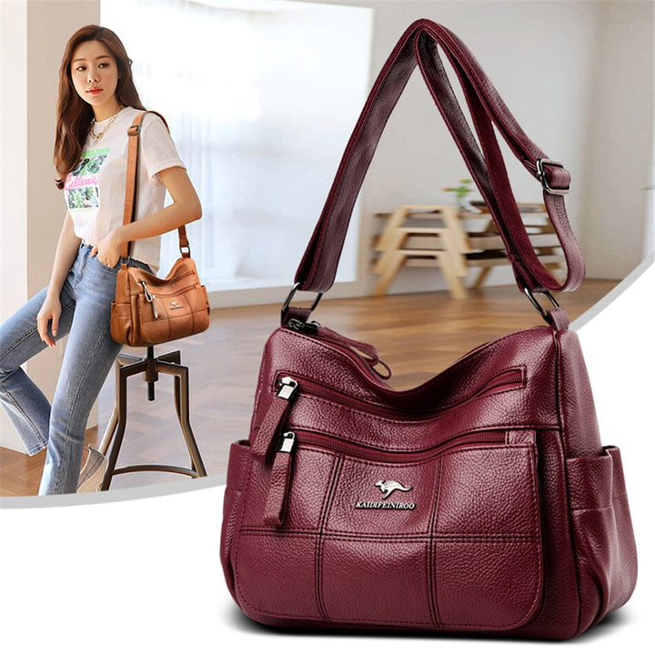 Leather Bag | Elegant Design | Versatile for Everyday Use | Premium Quality Material