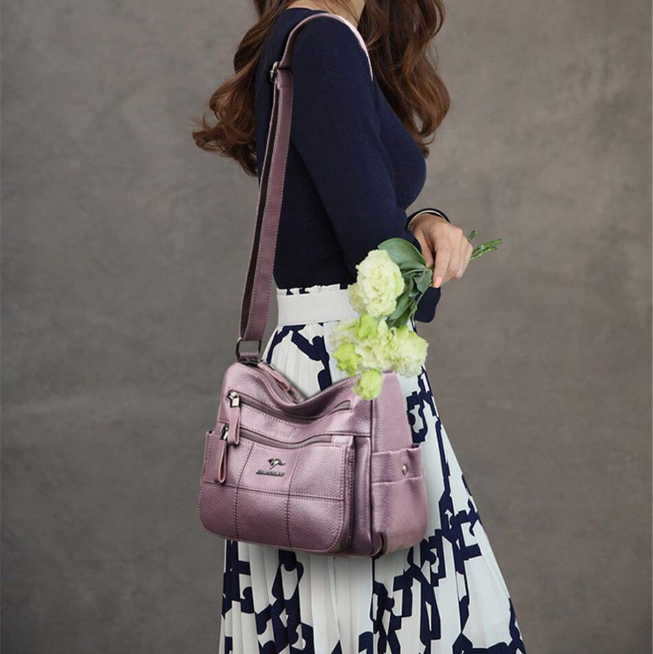 Leather Bag | Elegant Design | Versatile for Everyday Use | Premium Quality Material