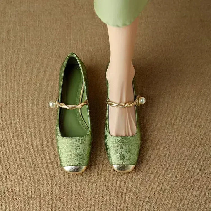 Mestelle™| Leather Mary Janes