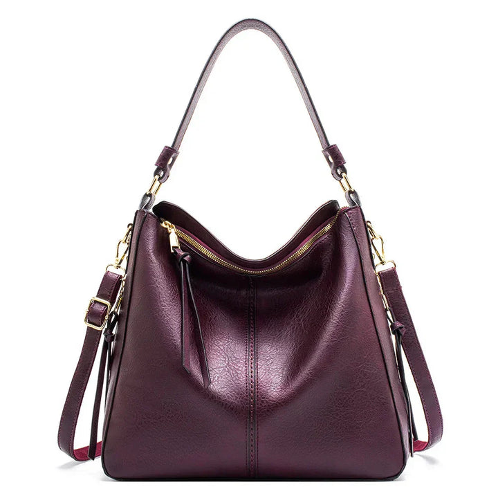 Leather Hobo Bag | Spacious Design | Versatile Everyday Use | Soft Genuine Leather