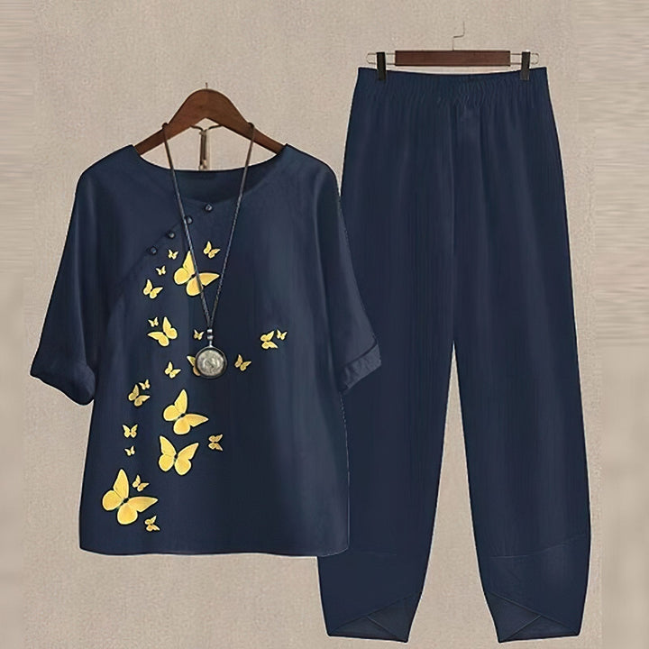 Summer Two-Piece Set for Women | Loose Fit
