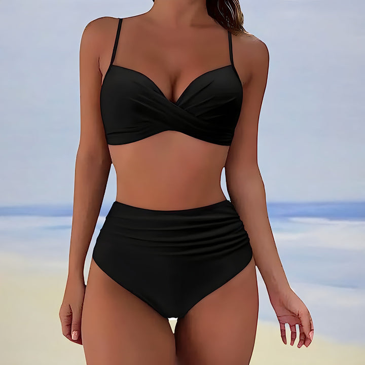 Women’s Bikini Set | High Waist | Twist Front Design | Summer Style