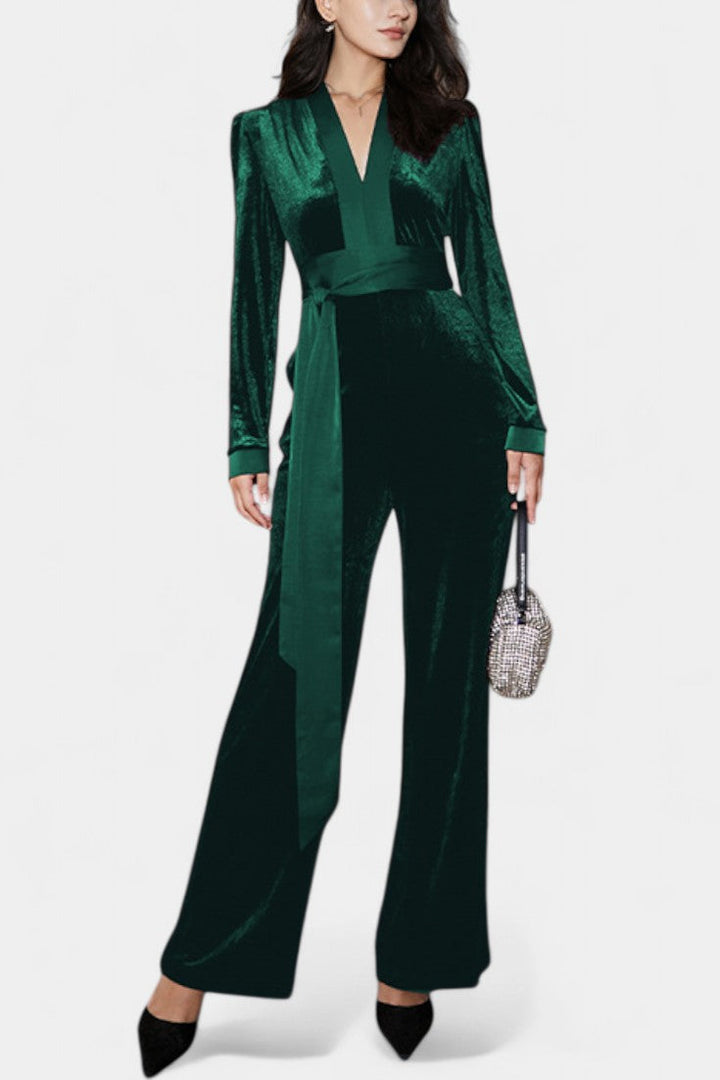 High-Waisted Wide-Leg Jumpsuit | Chic Design | Flattering Fit for All Body Types | Perfect for Any Occasion