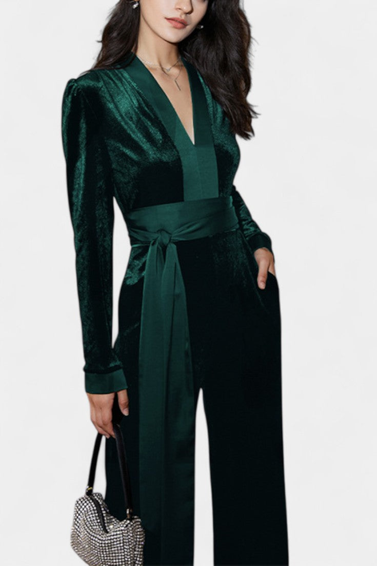 High-Waisted Wide-Leg Jumpsuit | Chic Design | Flattering Fit for All Body Types | Perfect for Any Occasion