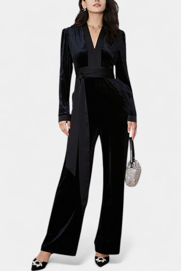 High-Waisted Wide-Leg Jumpsuit | Chic Design | Flattering Fit for All Body Types | Perfect for Any Occasion