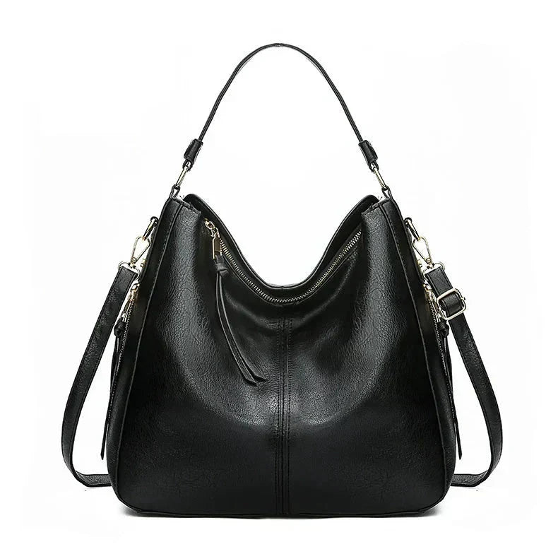 Leather Hobo Bag | Spacious Design | Versatile Everyday Use | Soft Genuine Leather