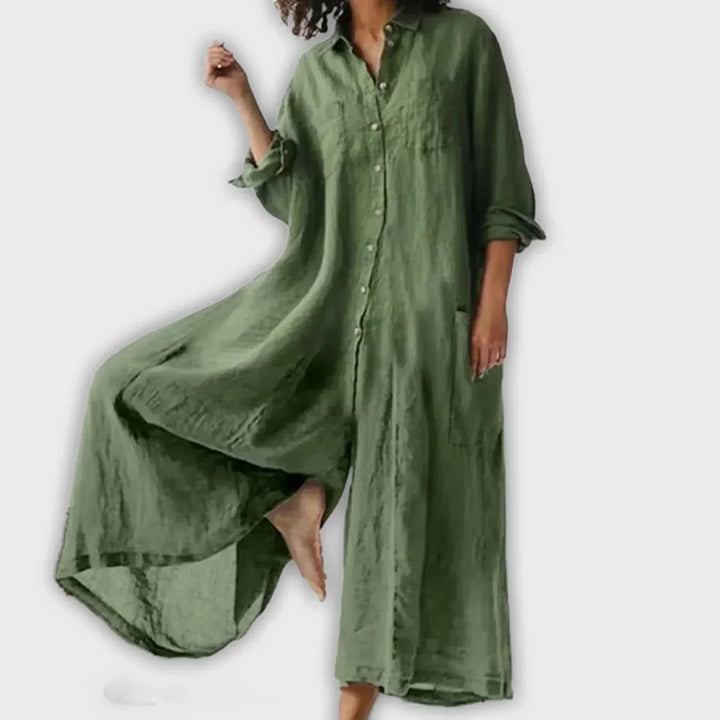 Maxi Dress | Relaxed Fit | Perfect for Casual Outings | Lightweight Cotton Blend