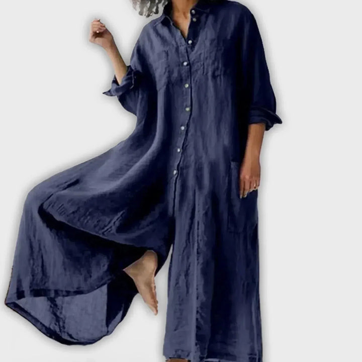 Maxi Dress | Relaxed Fit | Perfect for Casual Outings | Lightweight Cotton Blend