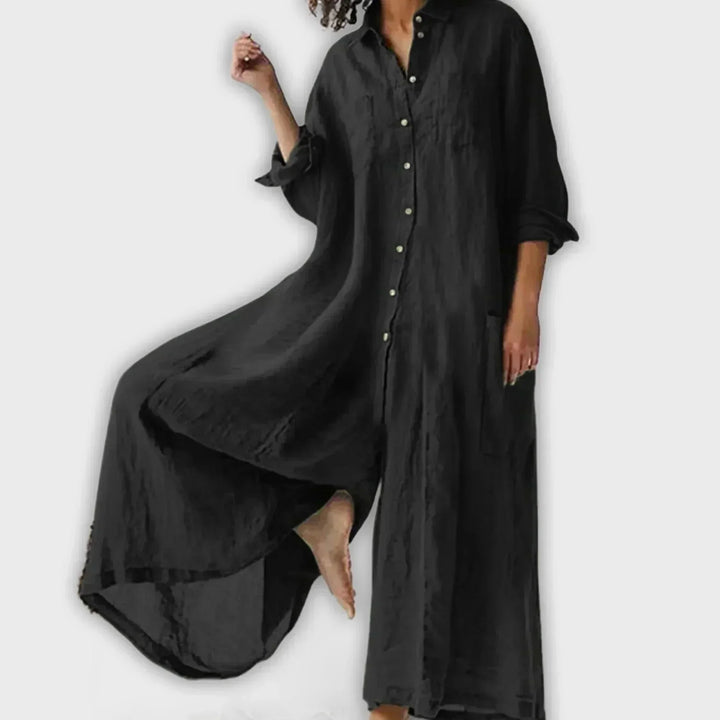 Maxi Dress | Relaxed Fit | Perfect for Casual Outings | Lightweight Cotton Blend