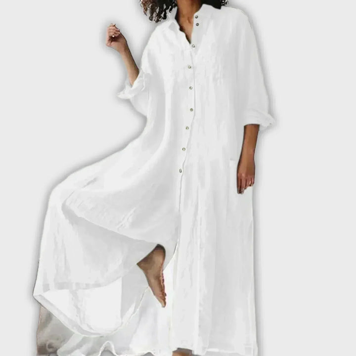 Maxi Dress | Relaxed Fit | Perfect for Casual Outings | Lightweight Cotton Blend