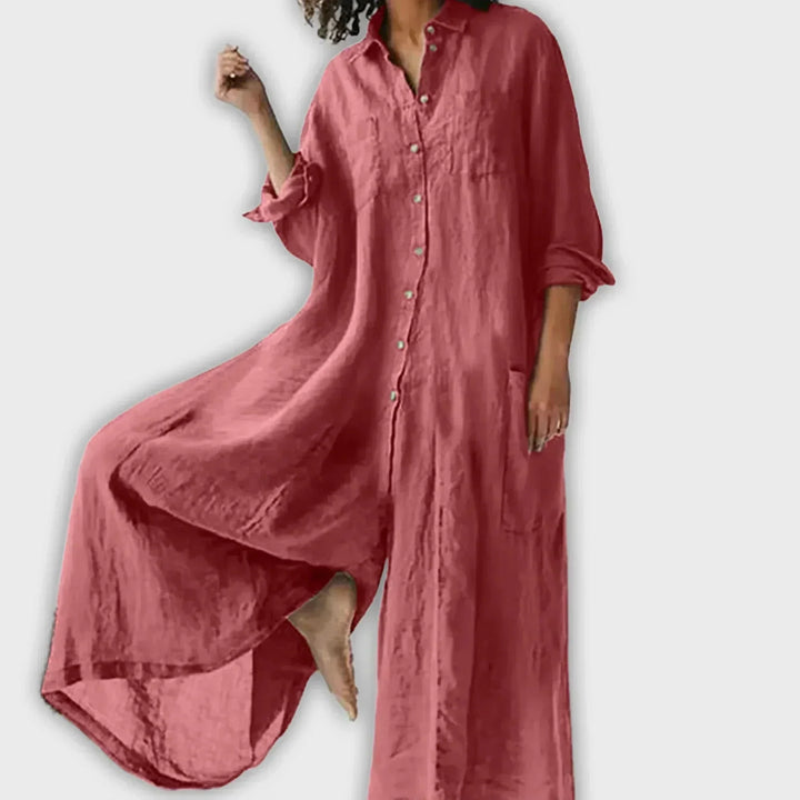 Maxi Dress | Relaxed Fit | Perfect for Casual Outings | Lightweight Cotton Blend