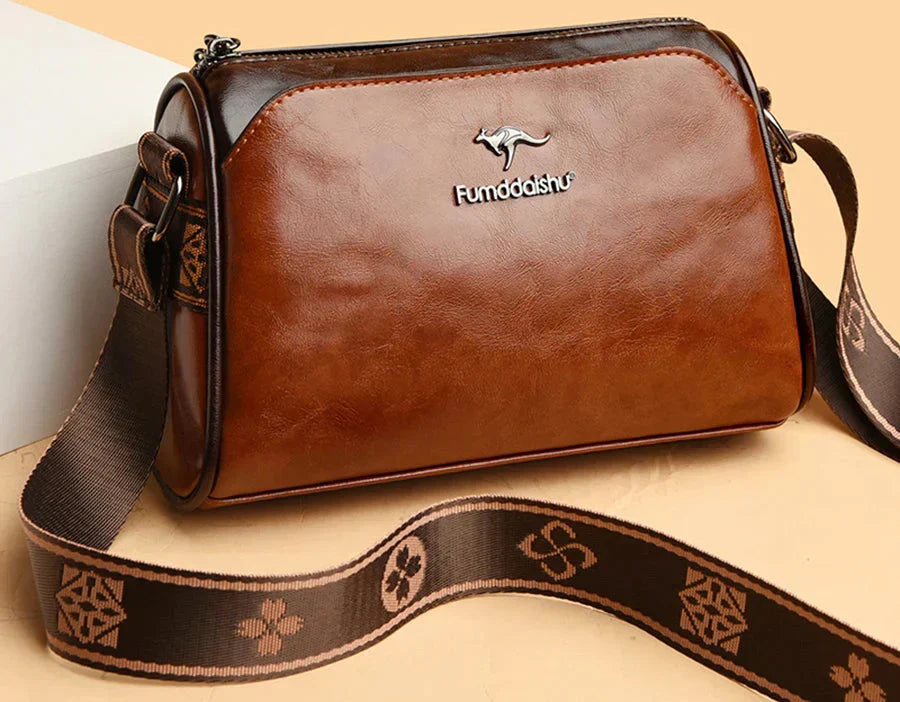 Leather Handbag | Elegant Design | Versatile for Everyday Use | Premium Quality Material