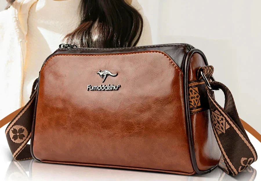 Leather Handbag | Elegant Design | Versatile for Everyday Use | Premium Quality Material