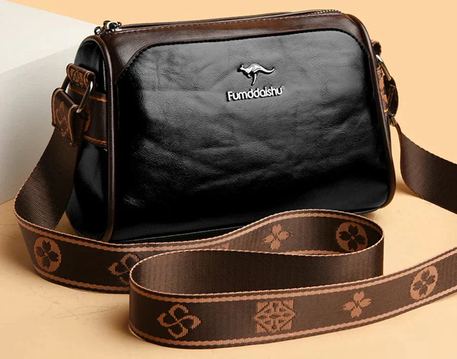 Leather Handbag | Elegant Design | Versatile for Everyday Use | Premium Quality Material