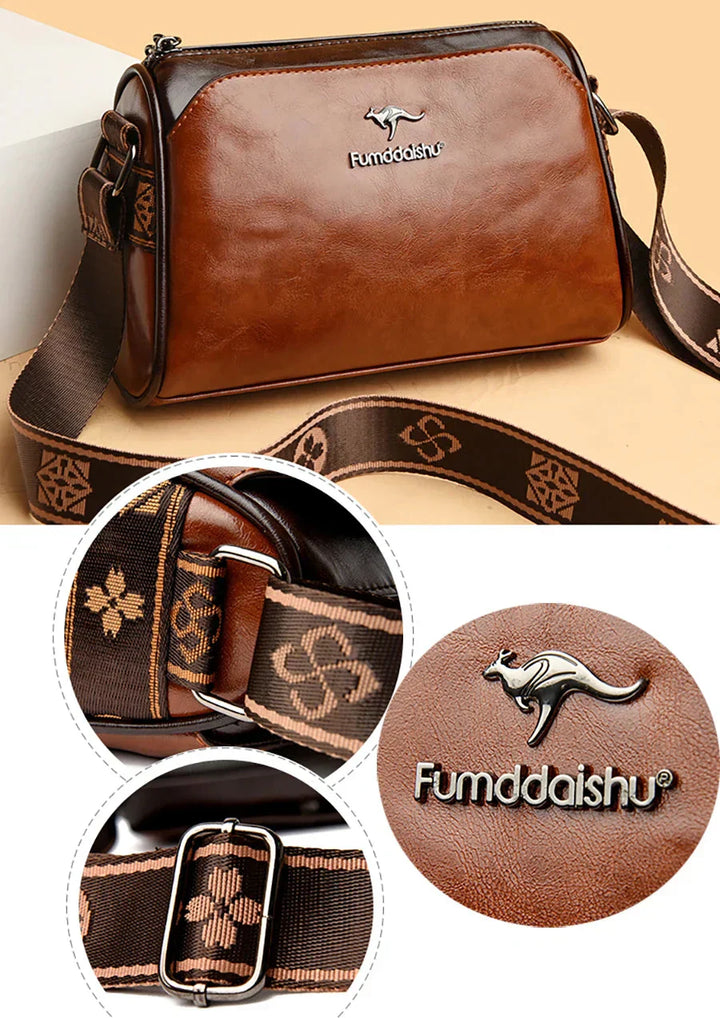 Leather Handbag | Elegant Design | Versatile for Everyday Use | Premium Quality Material