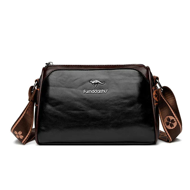 Leather Handbag | Elegant Design | Versatile for Everyday Use | Premium Quality Material