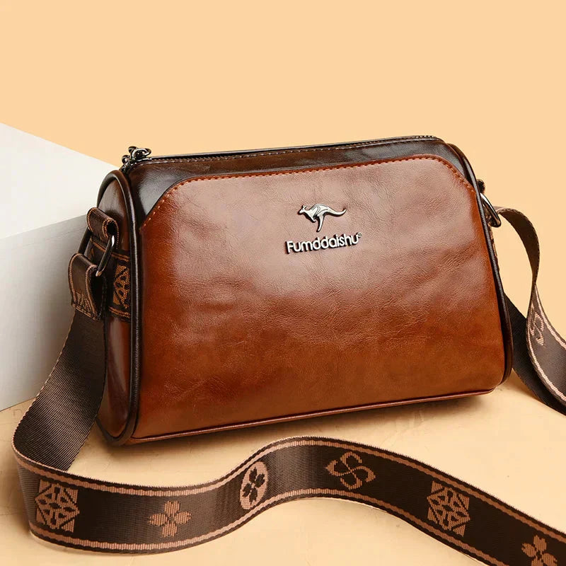 Leather Handbag | Elegant Design | Versatile for Everyday Use | Premium Quality Material