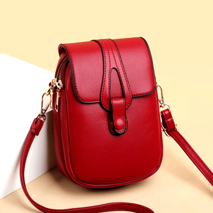 Retro Leather Bag | Vintage-Inspired Design | Perfect for Everyday Use | Durable and Stylish