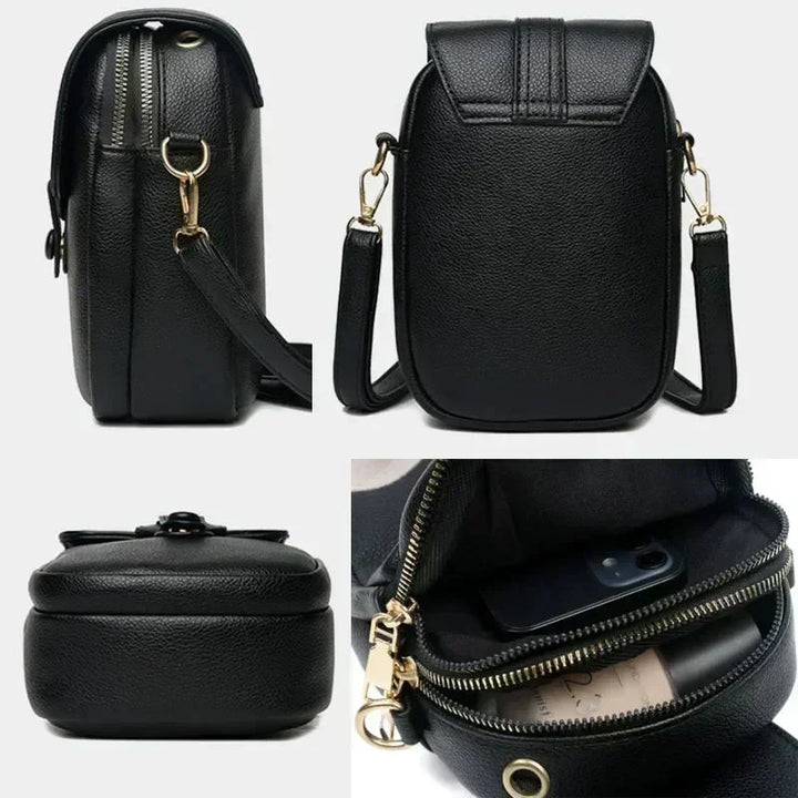 Retro Leather Bag | Vintage-Inspired Design | Perfect for Everyday Use | Durable and Stylish