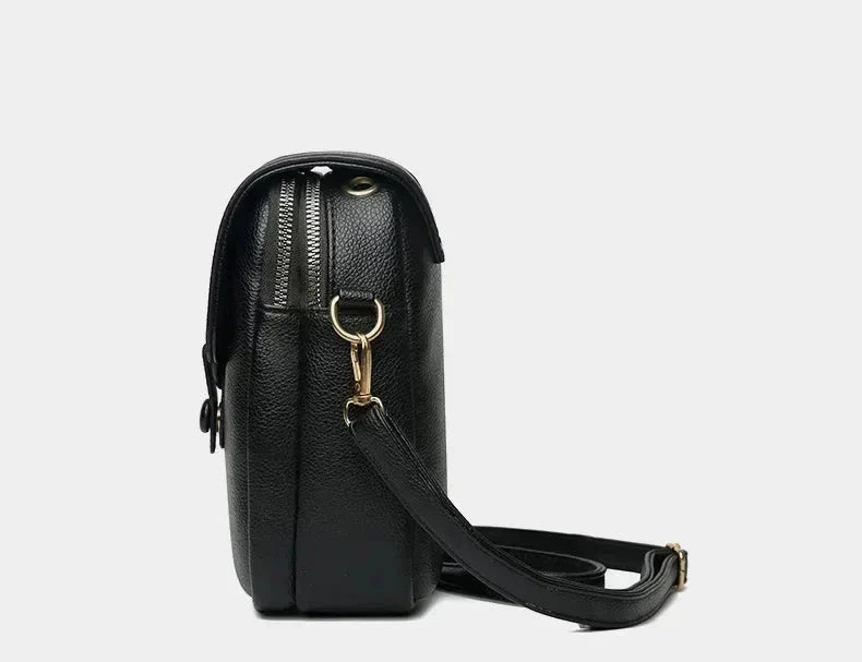 Retro Leather Bag | Vintage-Inspired Design | Perfect for Everyday Use | Durable and Stylish