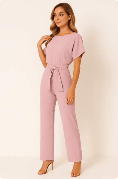 Tie Overall | Adjustable Belt Design | Versatile and Comfortable | Perfect for Casual or Dressy Occasions