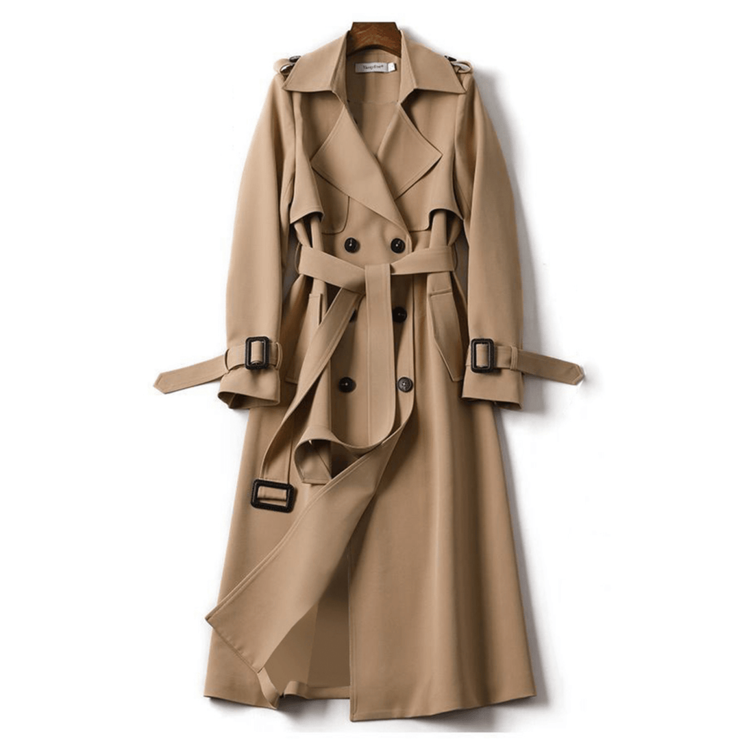 Women's Long Trench Coat | Stylish