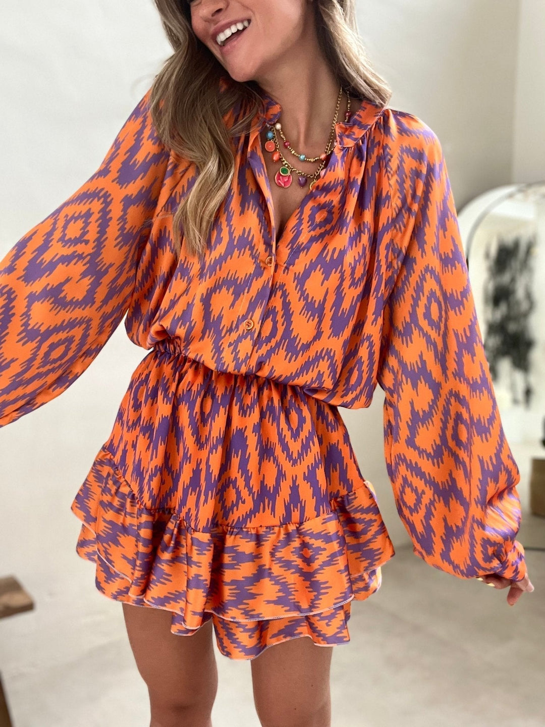 Aztec Romper | Eye-Catching Design | Perfect for Summer Outings | Lightweight and Comfortable