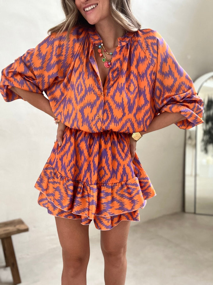 Aztec Romper | Eye-Catching Design | Perfect for Summer Outings | Lightweight and Comfortable