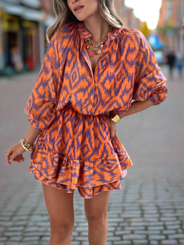 Aztec Romper | Eye-Catching Design | Perfect for Summer Outings | Lightweight and Comfortable