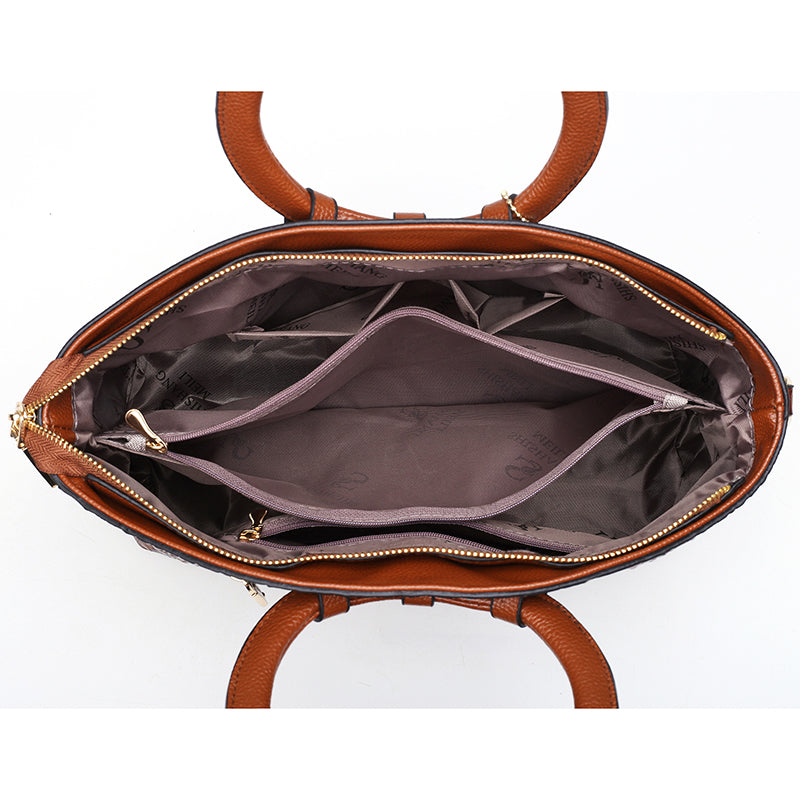 Crocodile Embossed Handbag | Luxurious Design | Perfect for Any Occasion | Durable Faux Leather