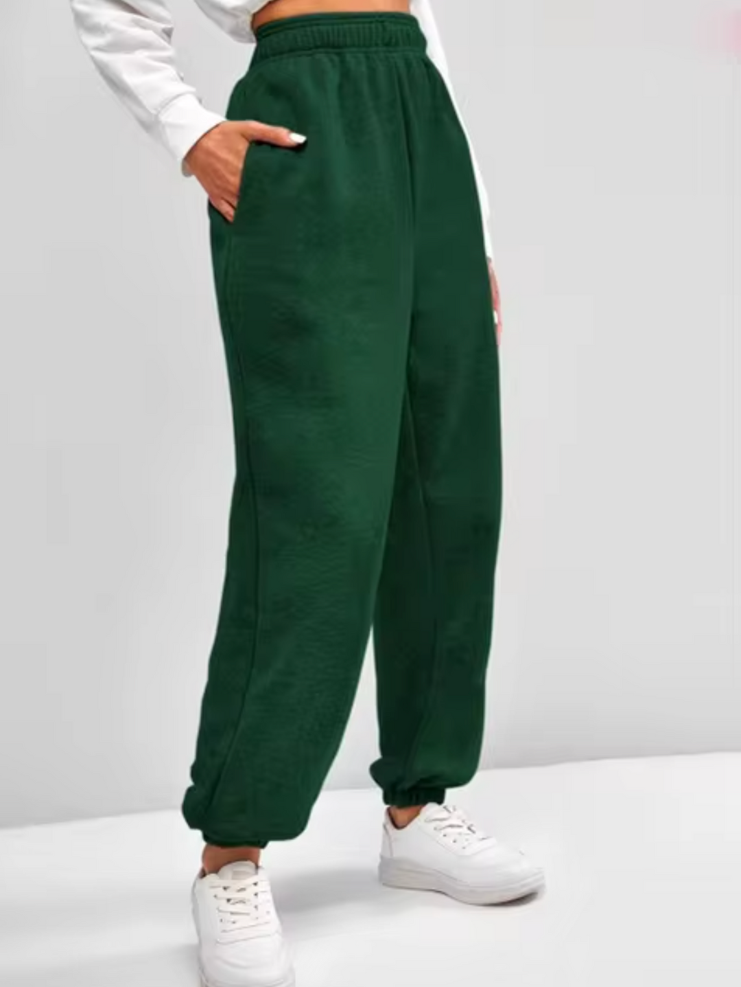 Sporty jogging pants for women | High waist