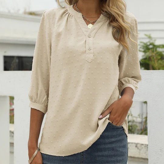 Patchwork Women's Blouse | Versatile Design for Any Occasion | Soft and Comfortable Fabric