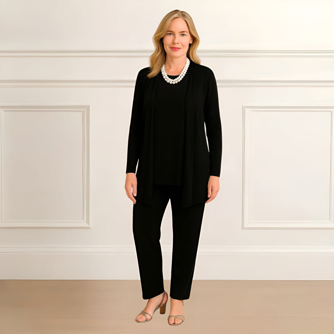 Cardigan and Pants Set | Cozy and Versatile | Perfect for Layering | Soft Knit Fabric