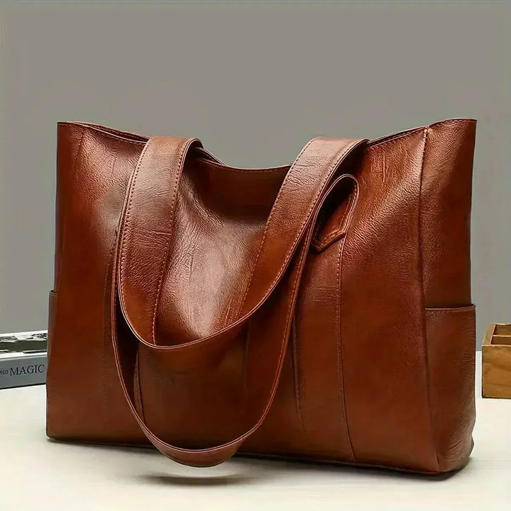 Genuine Leather Shoulder Bag | Elegant Design | Versatile for Everyday Use | Classic Style