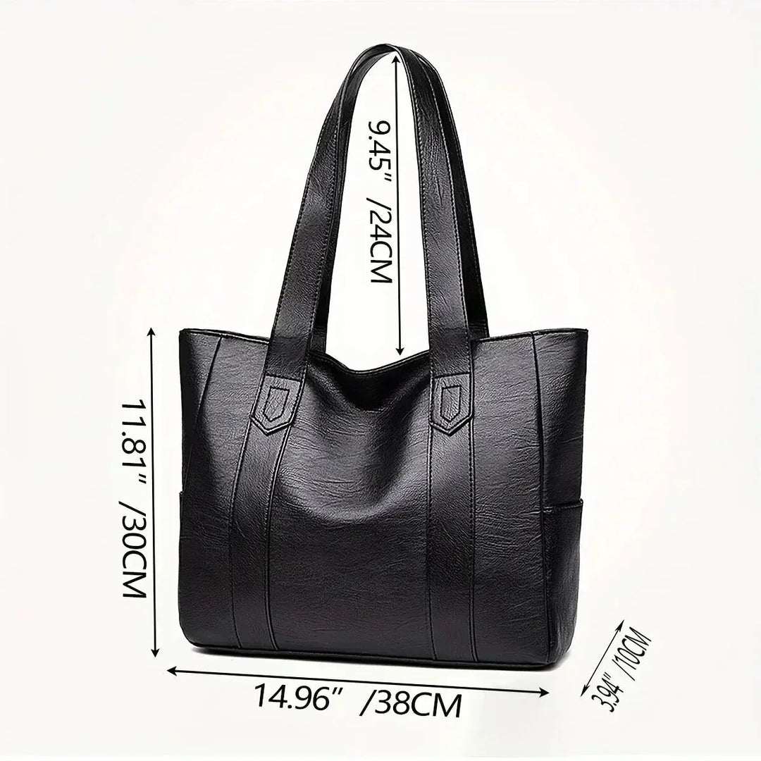Genuine Leather Shoulder Bag | Elegant Design | Versatile for Everyday Use | Classic Style