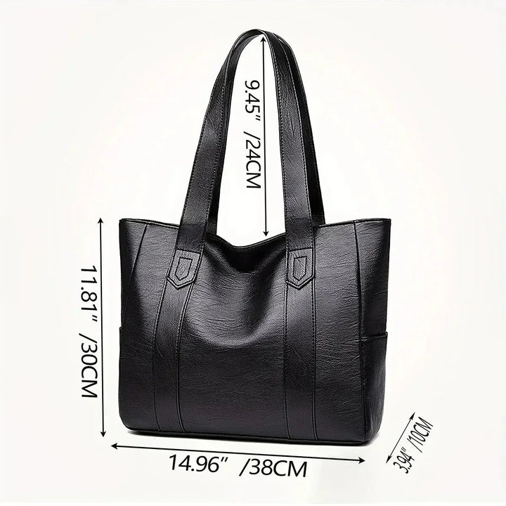 Genuine Leather Shoulder Bag | Elegant Design | Versatile for Everyday Use | Classic Style