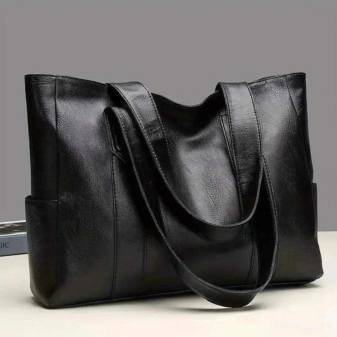Genuine Leather Shoulder Bag | Elegant Design | Versatile for Everyday Use | Classic Style
