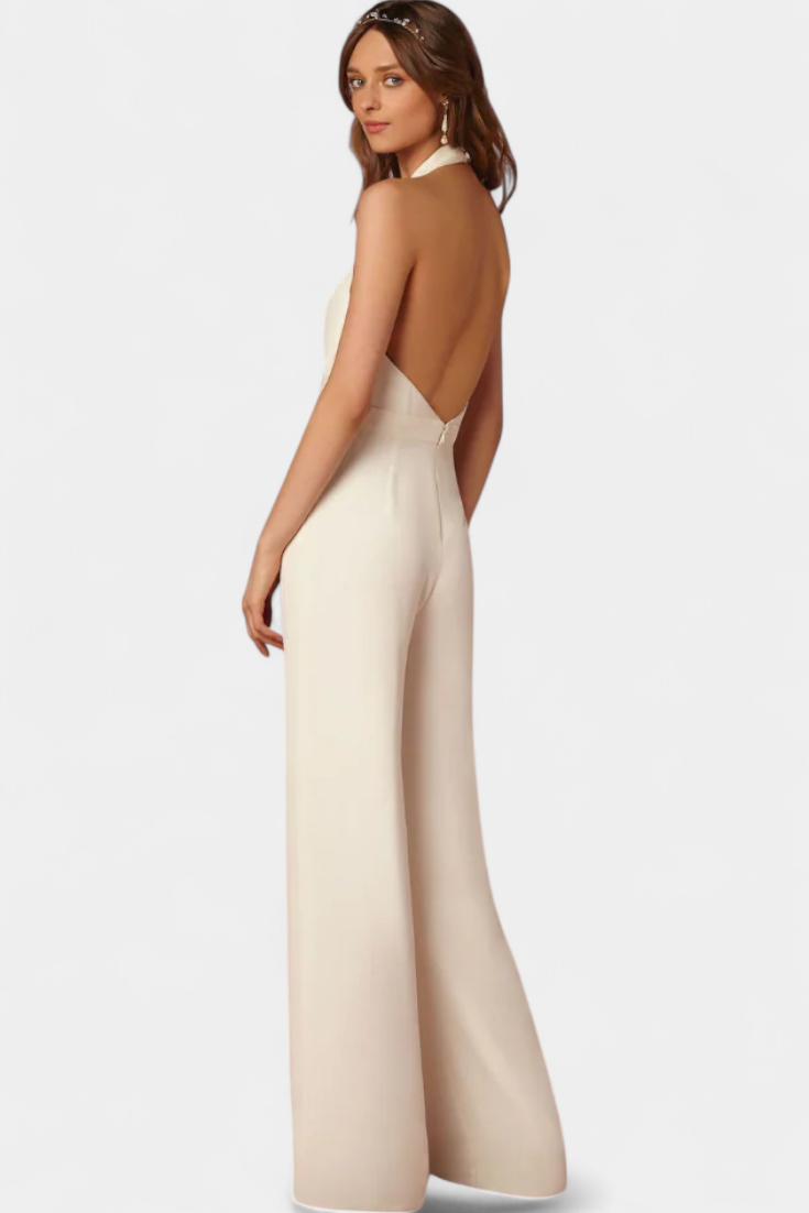 Wide-Leg Jumpsuit | Sleek Design | Effortless Elegance | Perfect for Casual or Dressy Occasions