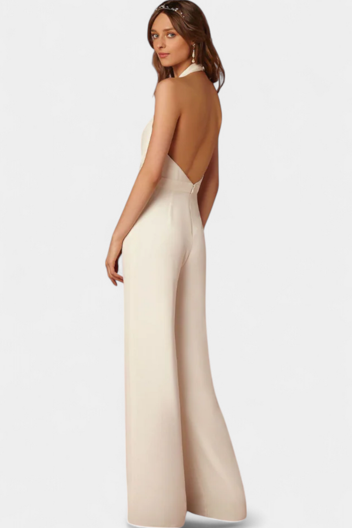 Wide-Leg Jumpsuit | Sleek Design | Effortless Elegance | Perfect for Casual or Dressy Occasions