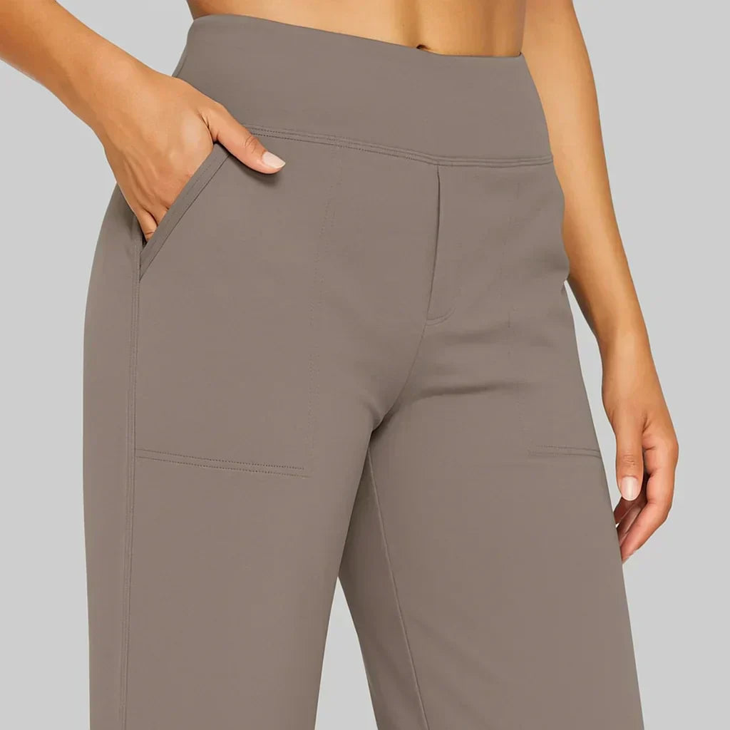 Women's High-Waist Yoga Pants - Soft Stretch Activewear