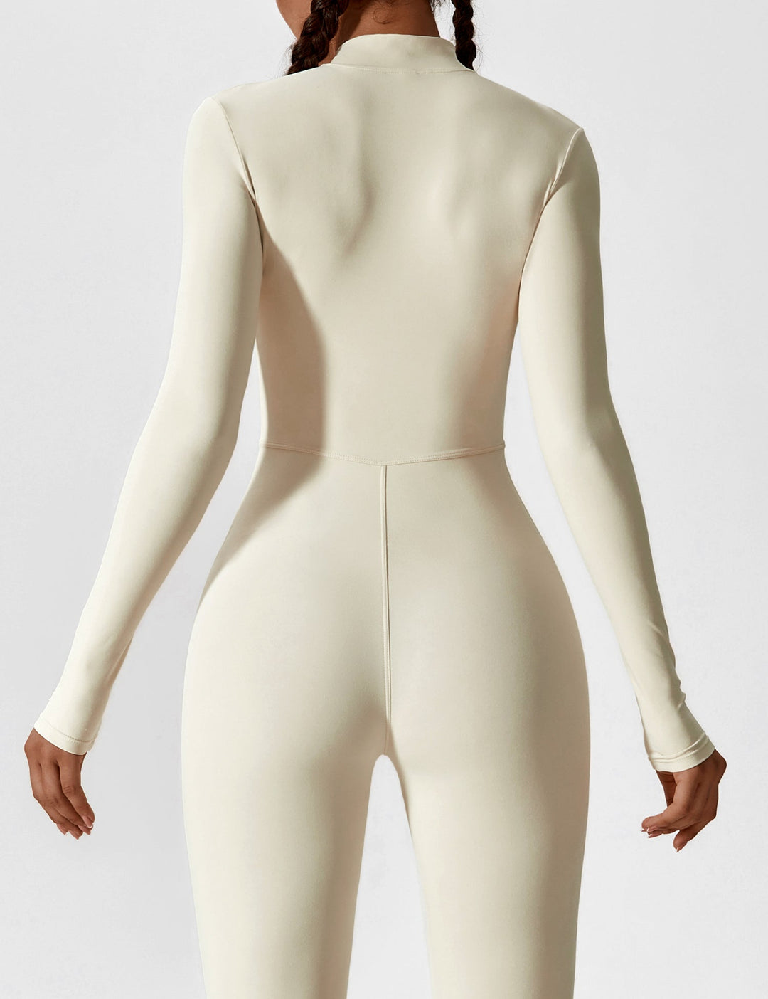 Zip-Up Bodysuit | Comfortable Fit | Perfect for Layering | Soft Stretch Fabric